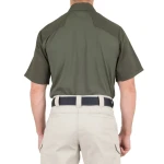 Футболка-поло First Tactical M'ens V2 BDU Performance Short Sleeve Shirt. Зелений 2