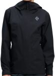 Куртка жіноча мембранна Black Diamond W Strataline Stretch Shell, Black