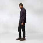 Сорочка чоловіча Fjällräven Övik Flannel Shirt, Dark Navy 2