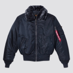 Куртка Alpha Industries B-15 Bomber Jacket. Синий 5