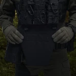 Противоосколочный фартук 2-го класса защиты (с баллистическим пакетом). Размер L. Черный 3 Противоосколочный фартук 2-го класса защиты (с баллистическим пакетом). Размер L. Черный 3