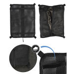 Итог универсальный сетчатый Sturm Mil-Tec® "Mesh Bag with Velcro" Black 2 Итог универсальный сетчатый Sturm Mil-Tec® "Mesh Bag with Velcro" Black 2