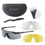Окуляри захисні серії "ESS ICE NARO 3LS Kit" Black