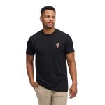 Футболка чоловіча Black Diamond M Heritage Alpinist SS Tee, Black 3
