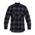 Сорочка фланелева Sturm Mil-Tec® "Flannel Shirt Light" Black/Titan Gray
