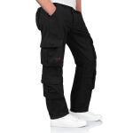 Брюки "SURPLUS AIRBORNE TROUSERS SLIMMY" Black 2 Брюки "SURPLUS AIRBORNE TROUSERS SLIMMY" Black 2