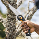 Пила складна Fiskars Plus SW68. 150 мм. Помаранчевий 5