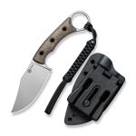 Ніж фіксований Civivi Midwatch C20059B-2 Коричневий Micarta N690