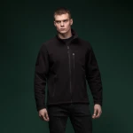 Флисовая кофта Ukrarmor Patrol Pullover Fleece Black. Polyester, windproof 2 Флисовая кофта Ukrarmor Patrol Pullover Fleece Black. Polyester, windproof 2