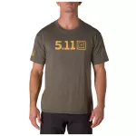 Футболка "5.11 Legacy Pop Tee" Military Green Heather 4 Футболка "5.11 Legacy Pop Tee" Military Green Heather 4