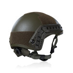 Кевларовый шлем HP-05 (Maskpol) тип "high cut". Производитель: Польша. Олива. (L) 9
