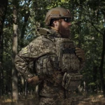Тройной подсумок под магазины АК/АR. Cordura 500D. Molle. Пиксель (мм-14) 4