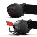 Ліхтар налобний Princeton Tec® "Quad Tactical MPLS Tactical Headlamp" Black 3