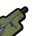 Патч (шеврон) «Barret M82» від А.Т.А.К.А. М’який ПВХ пластик. Олива 2 Патч (шеврон) «Barret M82» від А.Т.А.К.А. М’який ПВХ пластик. Олива 2