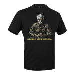 Футболка с рисунком "Панас" Combat Black