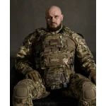 Плитоноска покращена (PRO) під бронеплити 25х30 см. Мультикам 3 Плитоноска покращена (PRO) під бронеплити 25х30 см. Мультикам 3