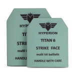 Титано-керамічна бронеплита 6 класу Hyperion. Вага 4.7 кг. Розмір XL (28.5х35 см) 3
