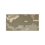 Погон ЗСУ солдат (чорна нитка, на липучці). Піксель (мм-14)