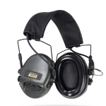 Активные наушники Sordin Supreme Pro X Slim с креплением на шлем и гелевыми амбушюрами. Олива 5