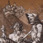 Футболка з малюнком "Лицар, смерть і диявол" Coyote Brown 5 Футболка з малюнком "Лицар, смерть і диявол" Coyote Brown 5