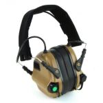 Активные защитные наушники Earmor M31 MOD3 (CB) Coyote Brown 6 Активные защитные наушники Earmor M31 MOD3 (CB) Coyote Brown 6
