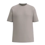 Футболка Men's Set Oversize Fit U-neck. Cotton. Капучино 2