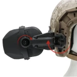 Кріплення адаптер для навушників Walker’s на шолом (Чебурашка). Олива 4 Кріплення адаптер для навушників Walker’s на шолом (Чебурашка). Олива 4