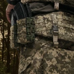 Двойной подсумок под магазины АК/АR (тканевый). Пиксель (мм-14) 7 Двойной подсумок под магазины АК/АR (тканевый). Пиксель (мм-14) 7