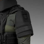 Плечевая защита с баллистическими пакетами 2-го класса. STANAG 2920. Черный 4 Плечевая защита с баллистическими пакетами 2-го класса. STANAG 2920. Черный 4