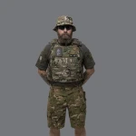 Шорти тактичні BDU Shorts I. Cotton and polyester. Мультикам 4