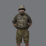 Шорты тактические BDU Shorts I. Cotton and polyester. Мультикам 4 Шорты тактические BDU Shorts I. Cotton and polyester. Мультикам 4