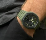 Тактические часы Casio G-SHOCK GA-2110SU. Водостойкий корпус. Олива 4 Тактические часы Casio G-SHOCK GA-2110SU. Водостойкий корпус. Олива 4