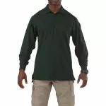 Футболка Поло тактична з довгим рукавом "5.11 Tactical Professional Polo - Long Sleeve" L.E. Green