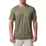 Футболка тактична потовідвідна "5.11 Tactical PT-R Charge Short Sleeve Top 2.0" Sage Green Heather