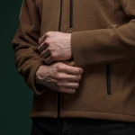 Флисовая кофта Ukrarmor Patrol Pullover Fleece Coyote. Polyester, windproof 6 Флисовая кофта Ukrarmor Patrol Pullover Fleece Coyote. Polyester, windproof 6