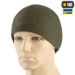 Шапка M-Tac Watch Cap Elite фліс (320г/м2) з липучкою Dark Олива