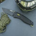 Розкладний ніж SOG Aegis AT, Black/Moss, Tanto/Black/Moss 9