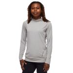 Женская кофта с рукавом реглан Black Diamond W Ls Alpenglow Hoody, Pewter 2