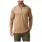 Термореглан 5.11 Tactical "Stratos 1/4 Zip" Coyote