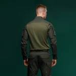 Тактическая рубашка Core Combat Shirt, длинный рукав, комбинированные материалы. Олива 5 Тактическая рубашка Core Combat Shirt, длинный рукав, комбинированные материалы. Олива 5