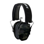 Активні навушники Walker's Razor Slim з кріпленням на шолом та гелевими амбушюрами. Чорний мультикам 2