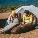 Спальник з натуральним пухом Naturehike Snowbird CNK2550WS014 Розмір L Темно-коричневий 6