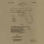 Футболка з малюнком "Glock Pistol Legend" Tan 499 3 Футболка з малюнком "Glock Pistol Legend" Tan 499 3