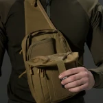Сумка тактична (месенджер) Bezet Holster. Пісочний 2 Сумка тактична (месенджер) Bezet Holster. Пісочний 2