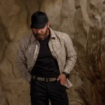 Рубашка Genre All Inclusive Club. Серо-желтый 4 Рубашка Genre All Inclusive Club. Серо-желтый 4