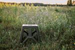 Стул Tribe Camp Chair High пластиковий, Оливковый 9