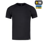 Футболка реглан M-Tac 93/7 Чорна, black, чорний 2 Футболка реглан M-Tac 93/7 Чорна, black, чорний 2