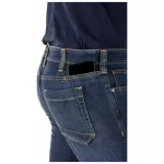 Штани тактичні джинсові 5.11 Tactical "Defender-Flex Slim Jeans" Stone Wash Indigo 8