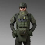 Плечовий захист з балістичними пакетами 2-го класу. STANAG 2920. Олива 3 Плечовий захист з балістичними пакетами 2-го класу. STANAG 2920. Олива 3