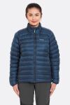 Куртка утеплена жіноча Rab Cirrus Jacket Wmns, Steel 3